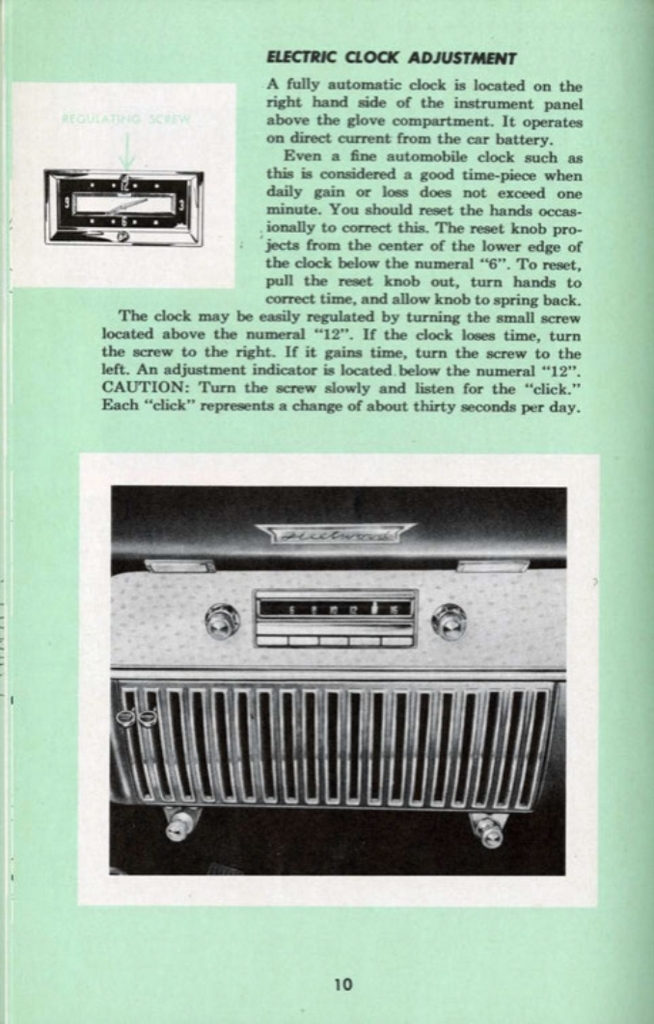 1953 Cadillac Owners Manual Page 43